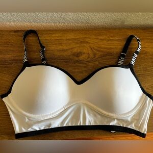 VS PINK white and black bralette size M